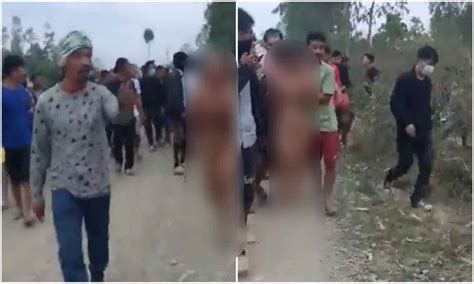 manipur nude video|Video of tribal women paraded naked in Manipur shocks India.